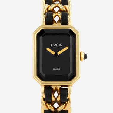 Montre Chanel Première taille S  en plaqué or Ref: Chanel - H0001  Vers 1990