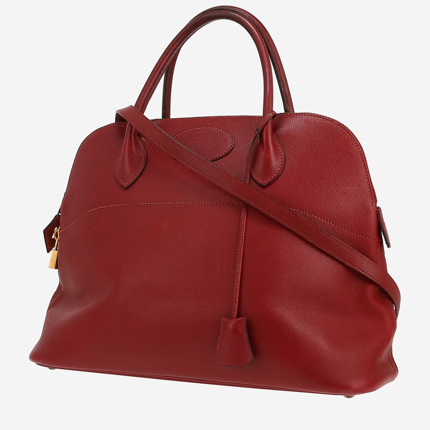 Borsa Hermès  Bolide 35 cm in pelle Courchevel bordeaux Borsa Hermès  Bolide 35 cm in pelle Courchevel bordeaux