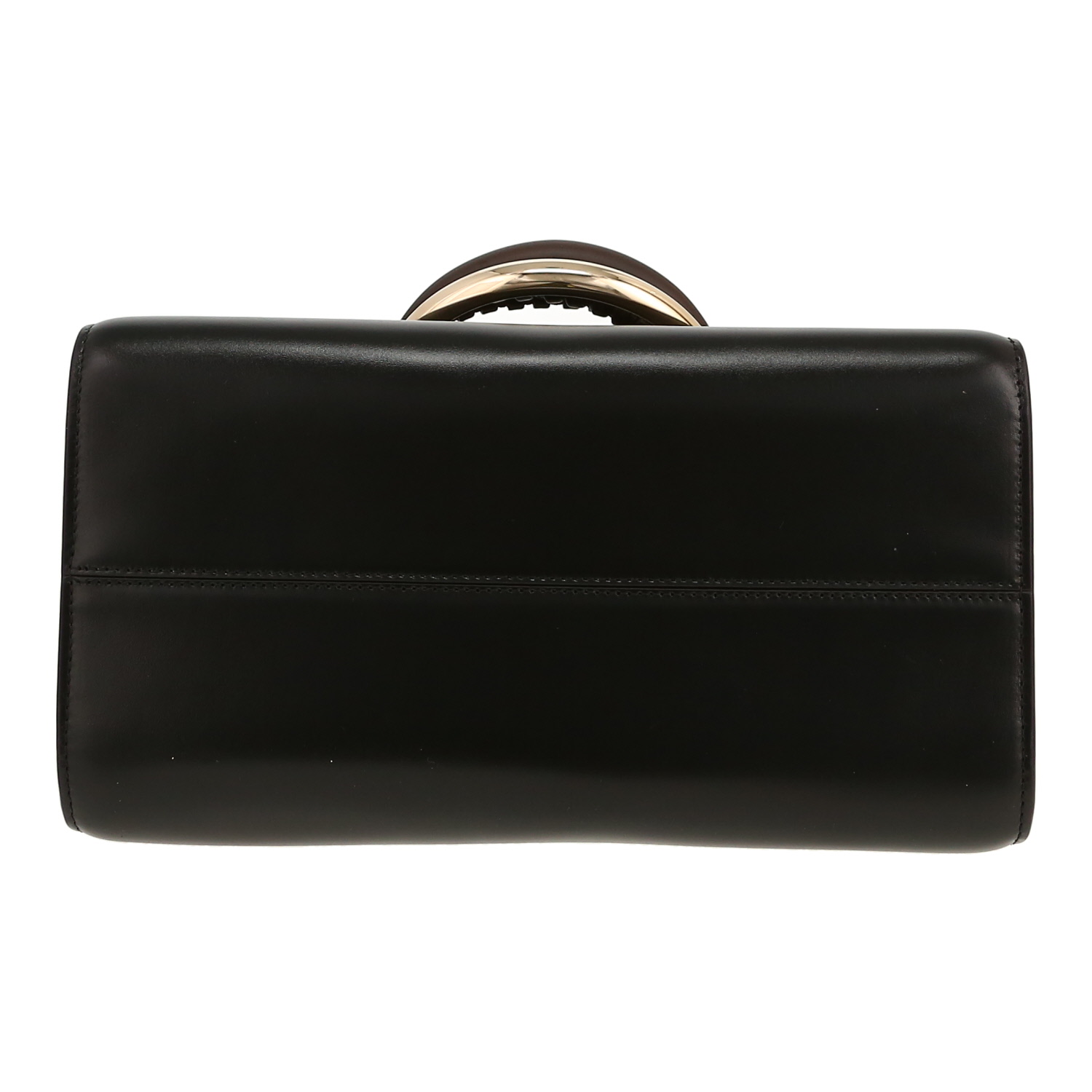 Sac à main Chloé  Kattie en cuir noir - Detail D1