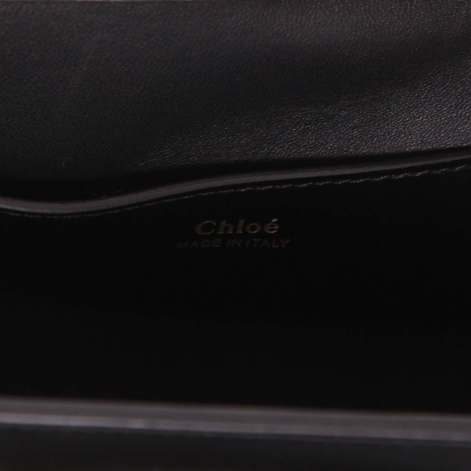 Sac à main Chloé  Kattie en cuir noir - Detail D2