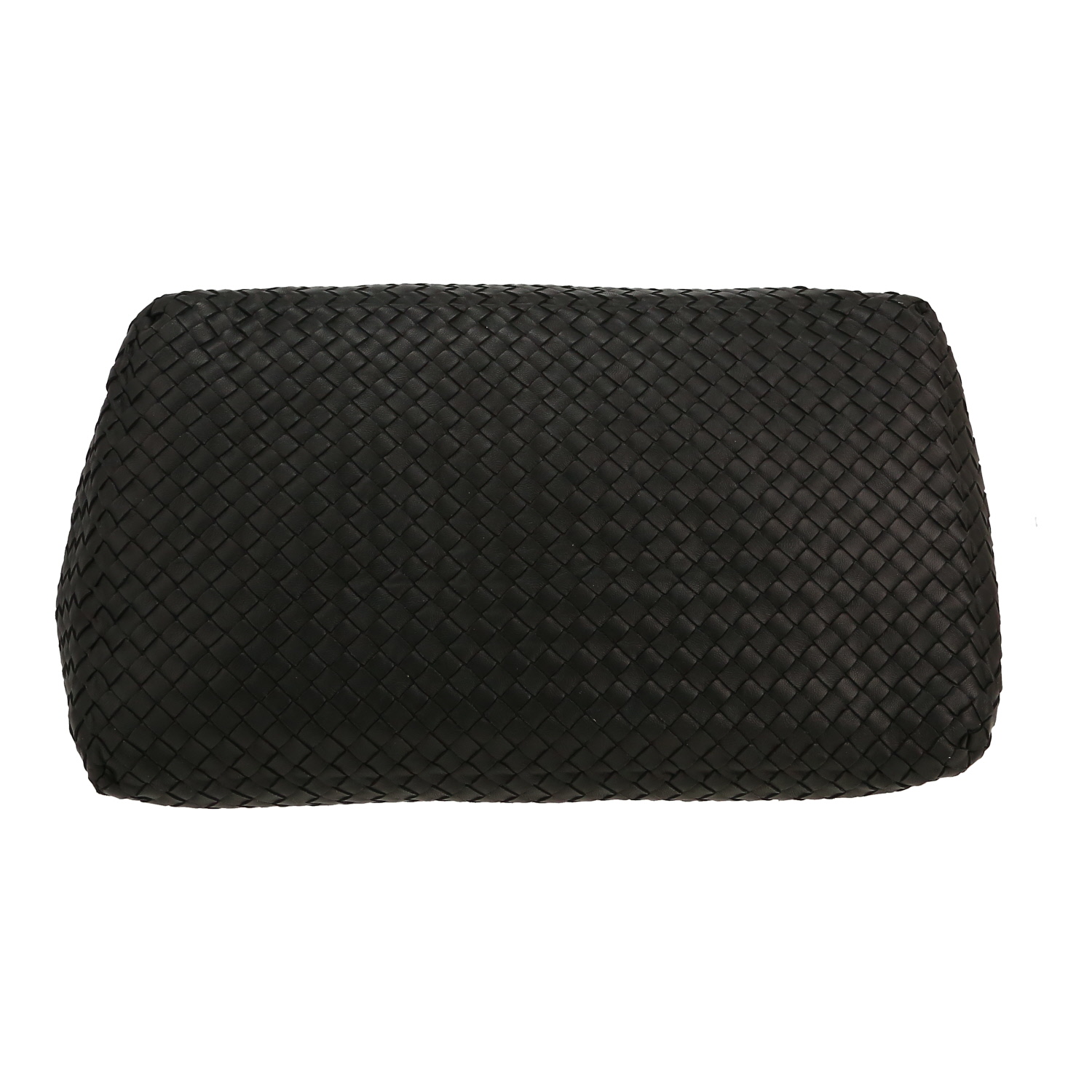 Sac cabas Bottega Veneta  Fourre-tout en cuir tressé noir - Detail D1