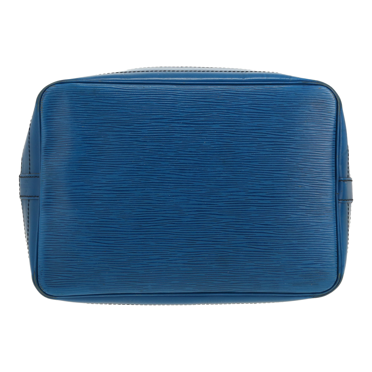 Sac à main Louis Vuitton  Noé en cuir épi bleu - Detail D1