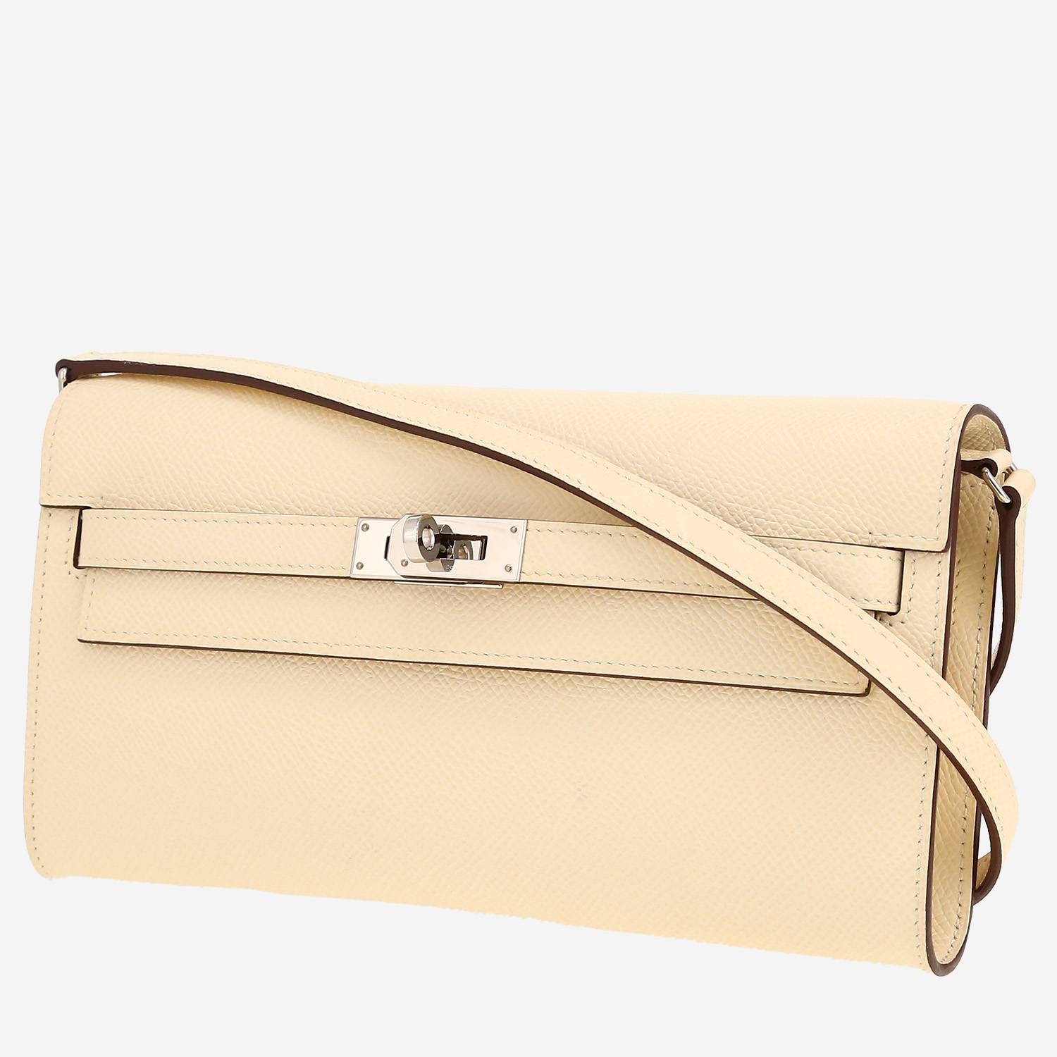 Hermès  Kelly To Go shoulder bag  in Nata epsom leather