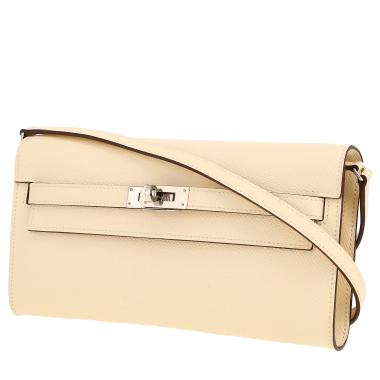 Sac bandoulière Hermès  Kelly To Go en cuir epsom Nata