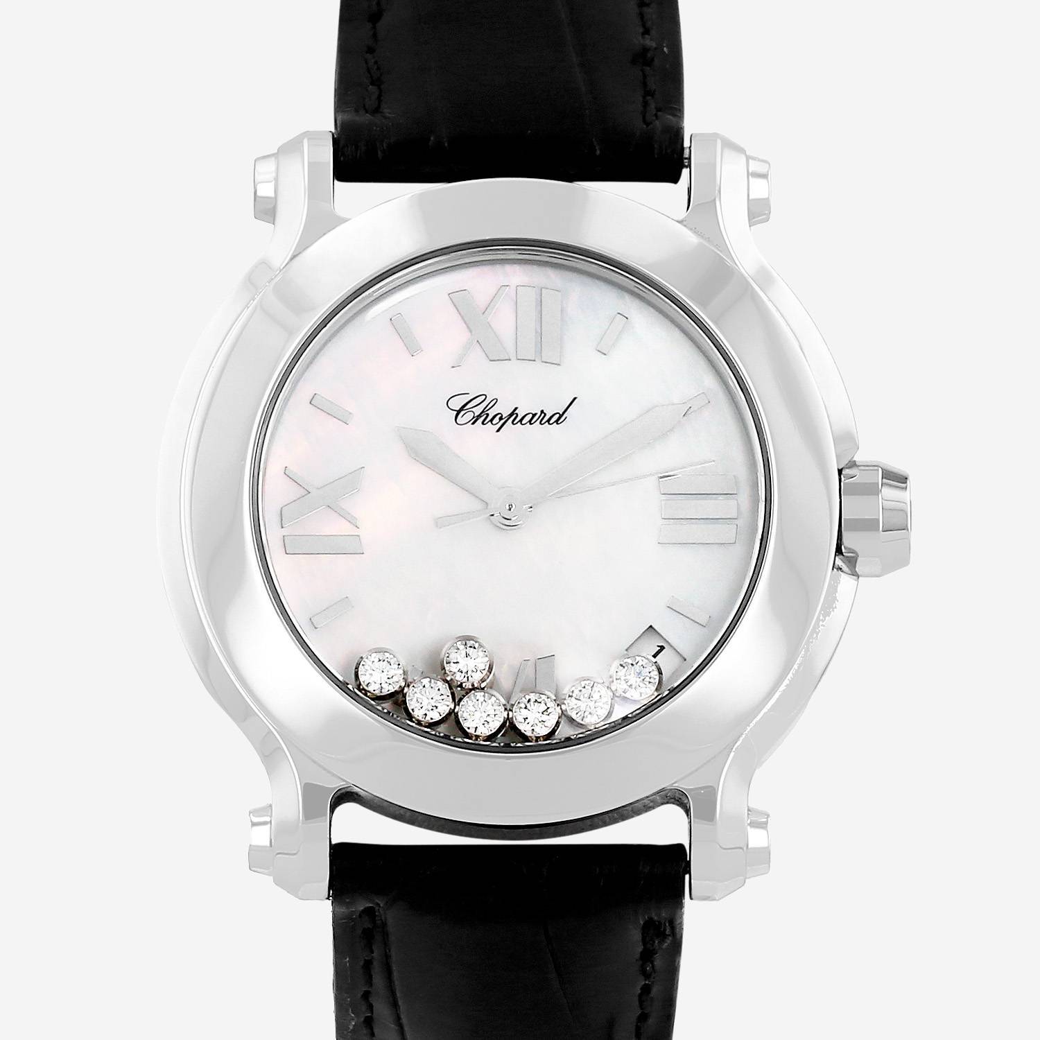 Chopard Happy Sport steel watch Ref: Chopard - 8475 / 278475-3002 Circa 2013