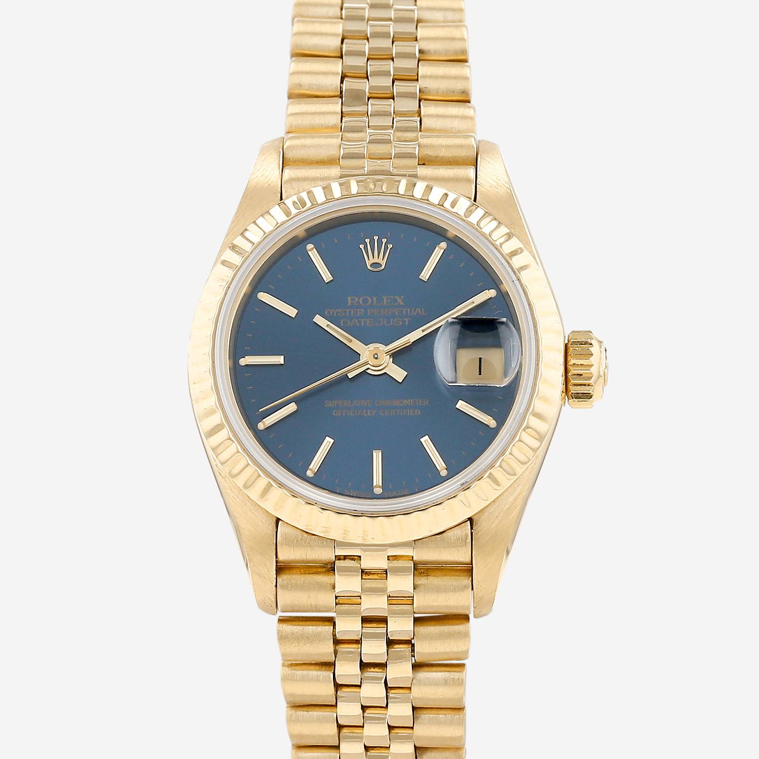 Montre Rolex Datejust Lady en or jaune Ref: Rolex - 69178  Vers 1991