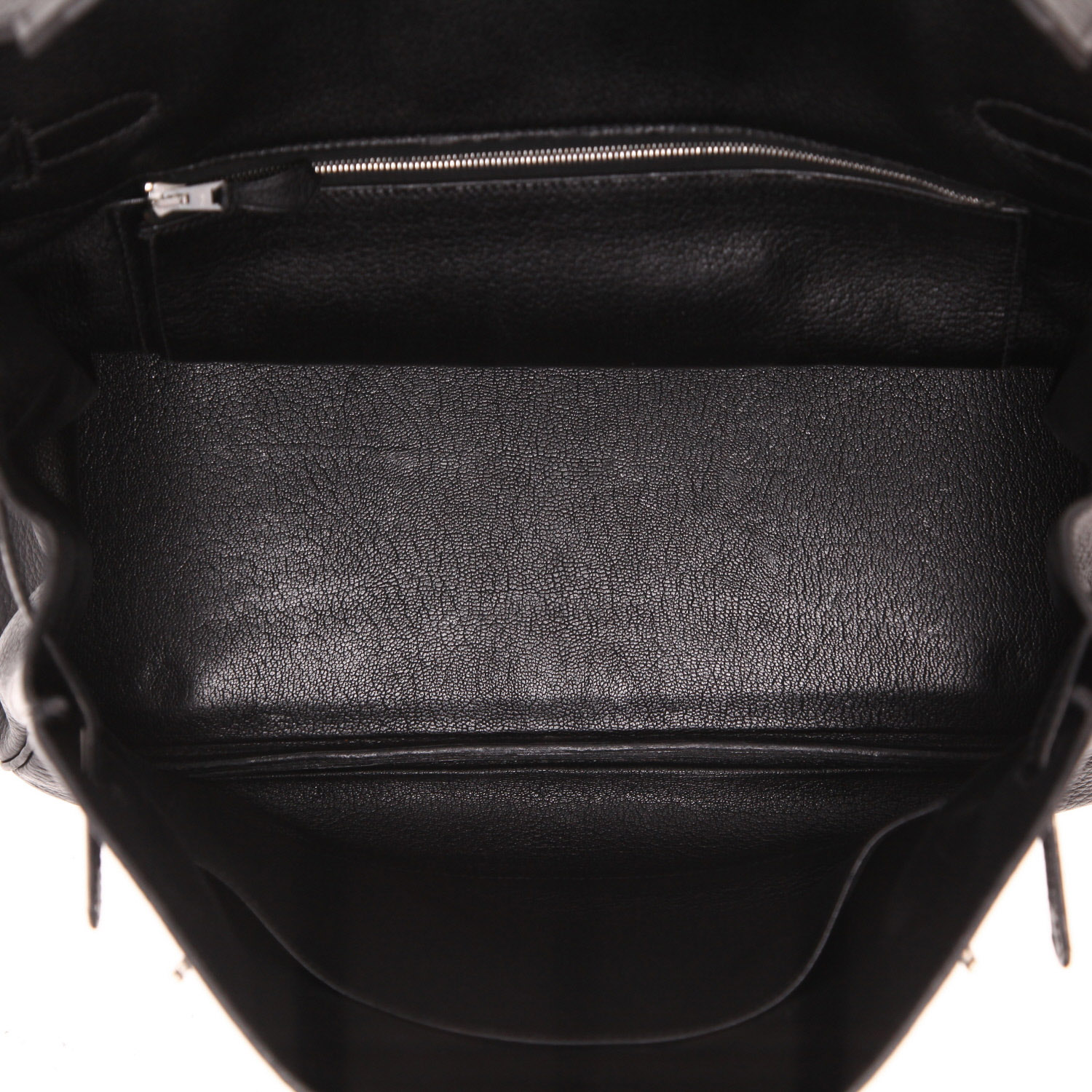 Hermès  Birkin 35 cm handbag  in black togo leather - Detail D3