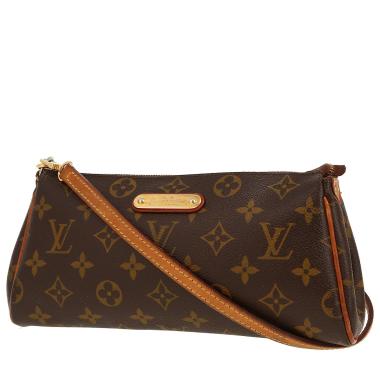 Borsa Louis Vuitton  Favorite in tela monogram cerata marrone e pelle naturale