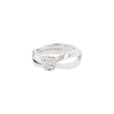 Bague Chaumet Liens Séduction en or blanc et diamants