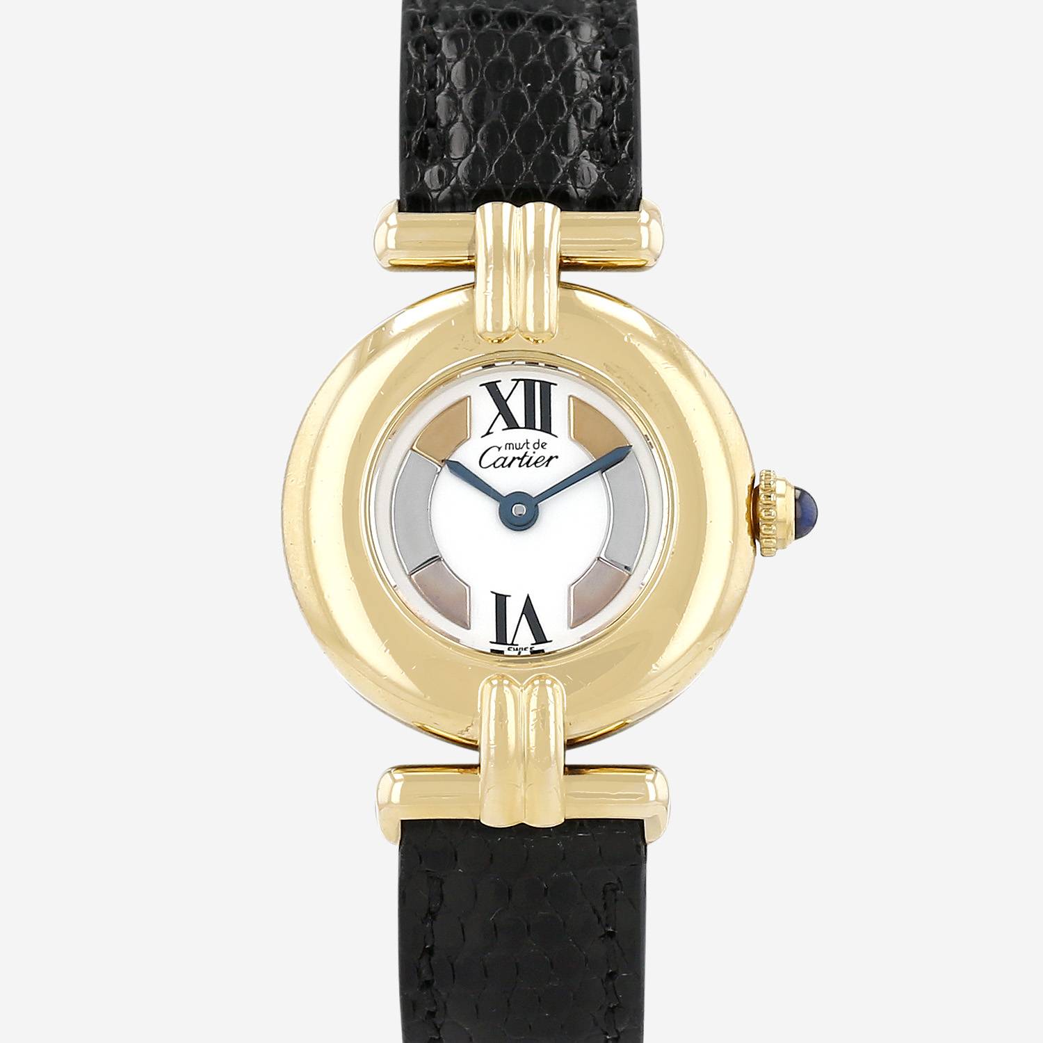 Orologio Cartier Must Colisée in vermeil Ref: Cartier - 590002  Circa 1995