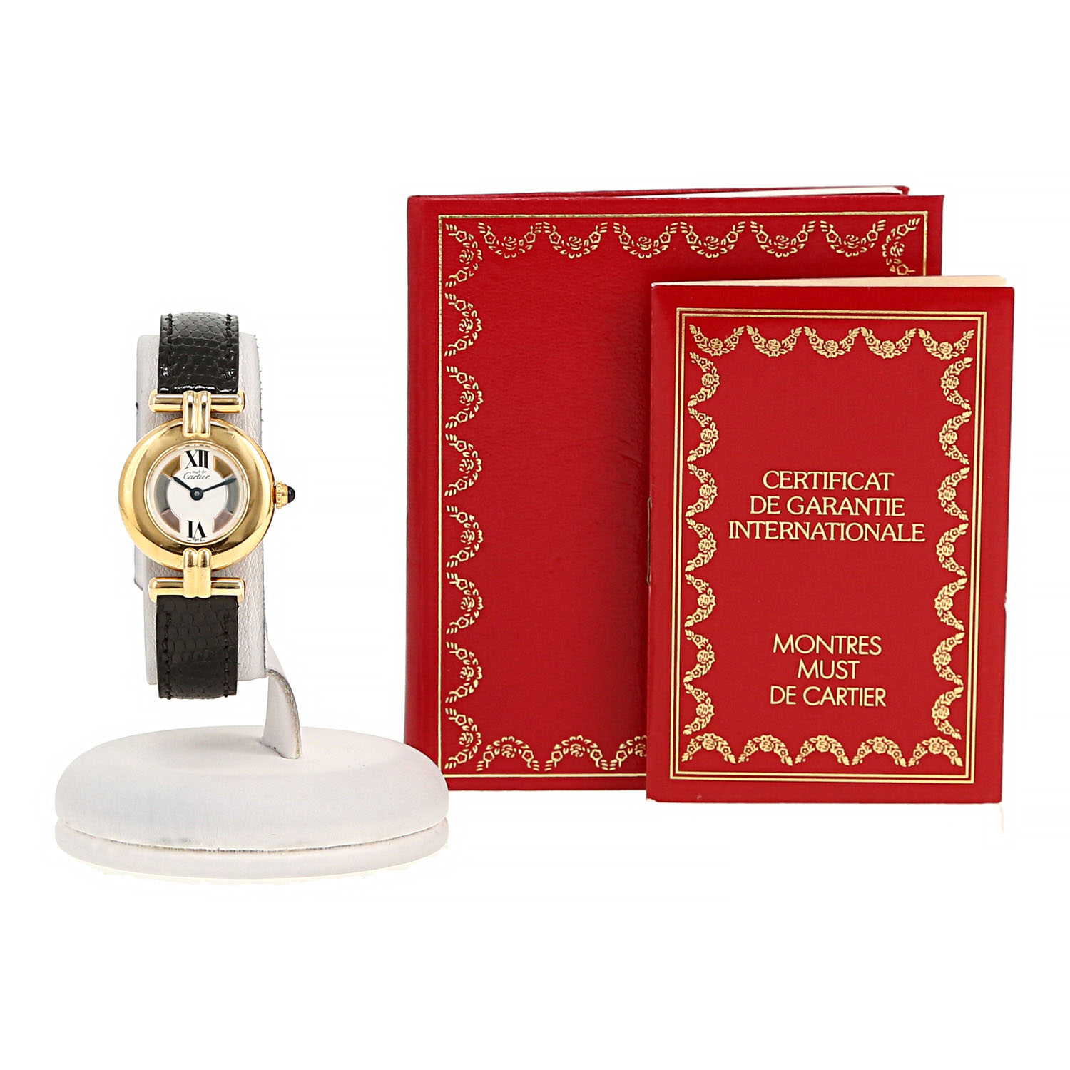 Cartier Must Colisée  in vermeil Ref: Cartier - 590002  Circa 1995 - Detail D2