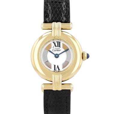 Orologio Cartier Must Colisée in vermeil Ref: Cartier - 590002  Circa 1995