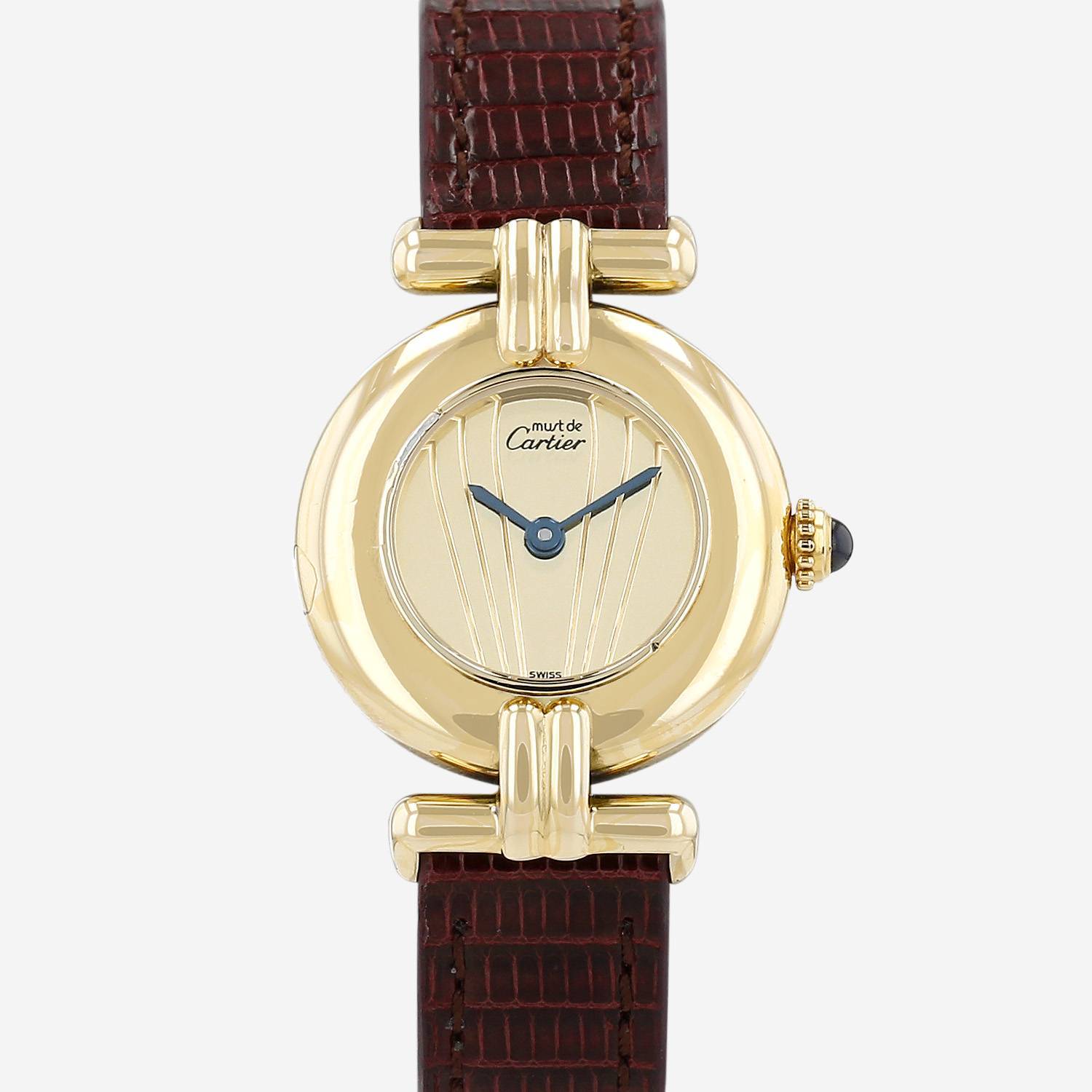 Orologio Cartier Must Colisée in vermeil Ref: Cartier - 590002  Circa 1990