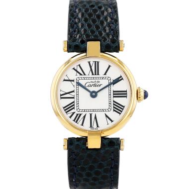 Reloj Cartier Must Vendôme de plata dorada Ref: Cartier - 590004  Circa 1990