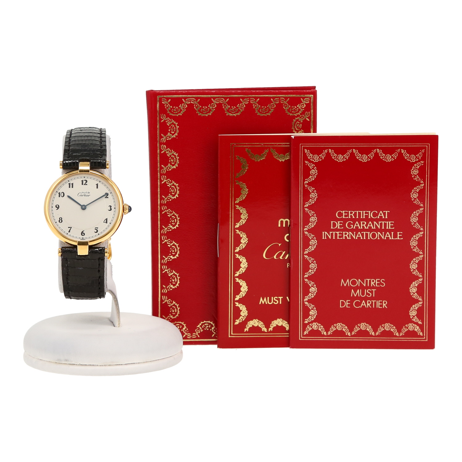 Cartier Must Vendôme  in vermeil Ref: Cartier - 590003  Circa 2014 - Detail D2