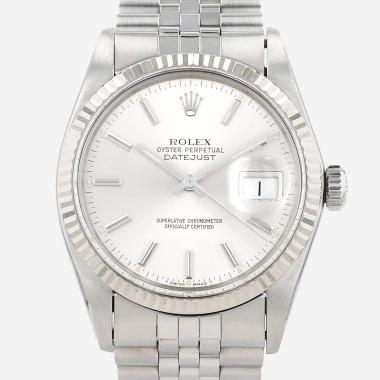Montre Rolex Datejust en or et acier Ref: Rolex - 16014  Vers 1986