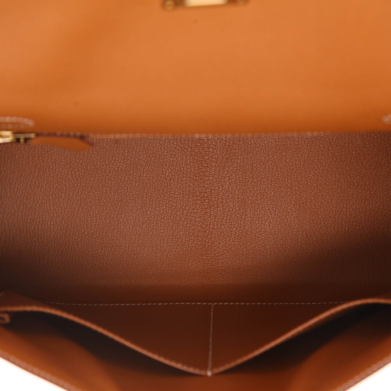 Borsa Hermès  Kelly 28 cm in pelle Epsom gold - Detail D3