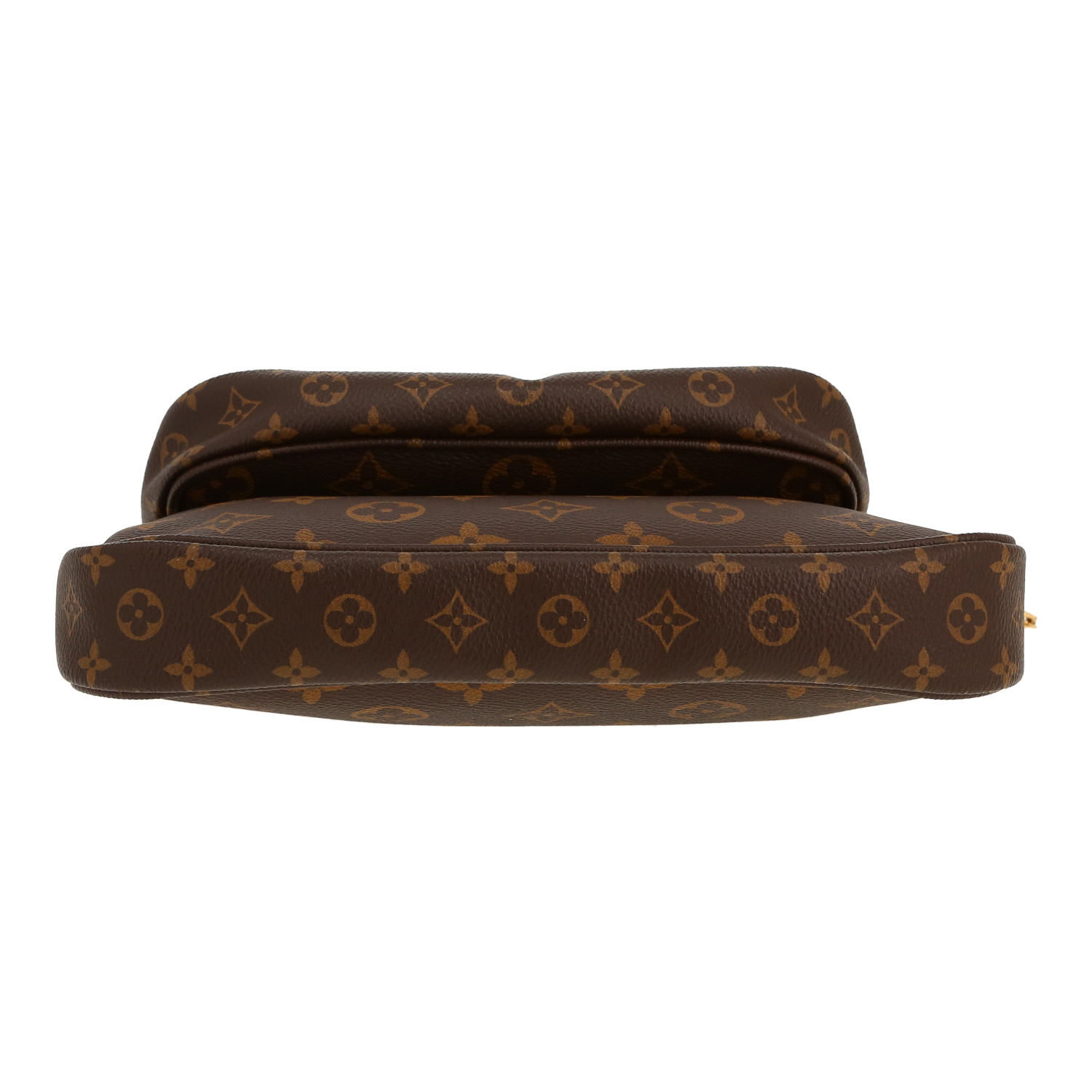 Bolso/bolsito Louis Vuitton  Multi-Pochette Accessoires en lona Monogram marrón y cuero natural - Detail D1