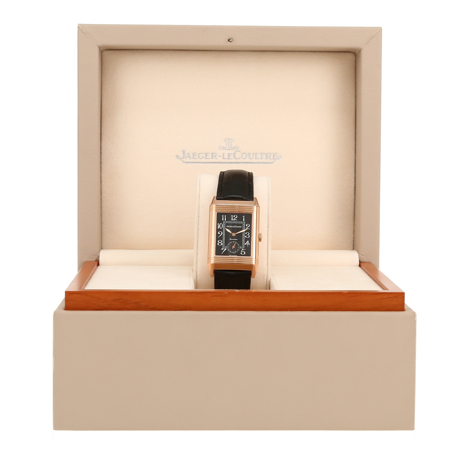 Jaeger-LeCoultre Reverso  in pink gold Ref: Jaeger Lecoultre - 270.262  Circa 2010 - Detail D2