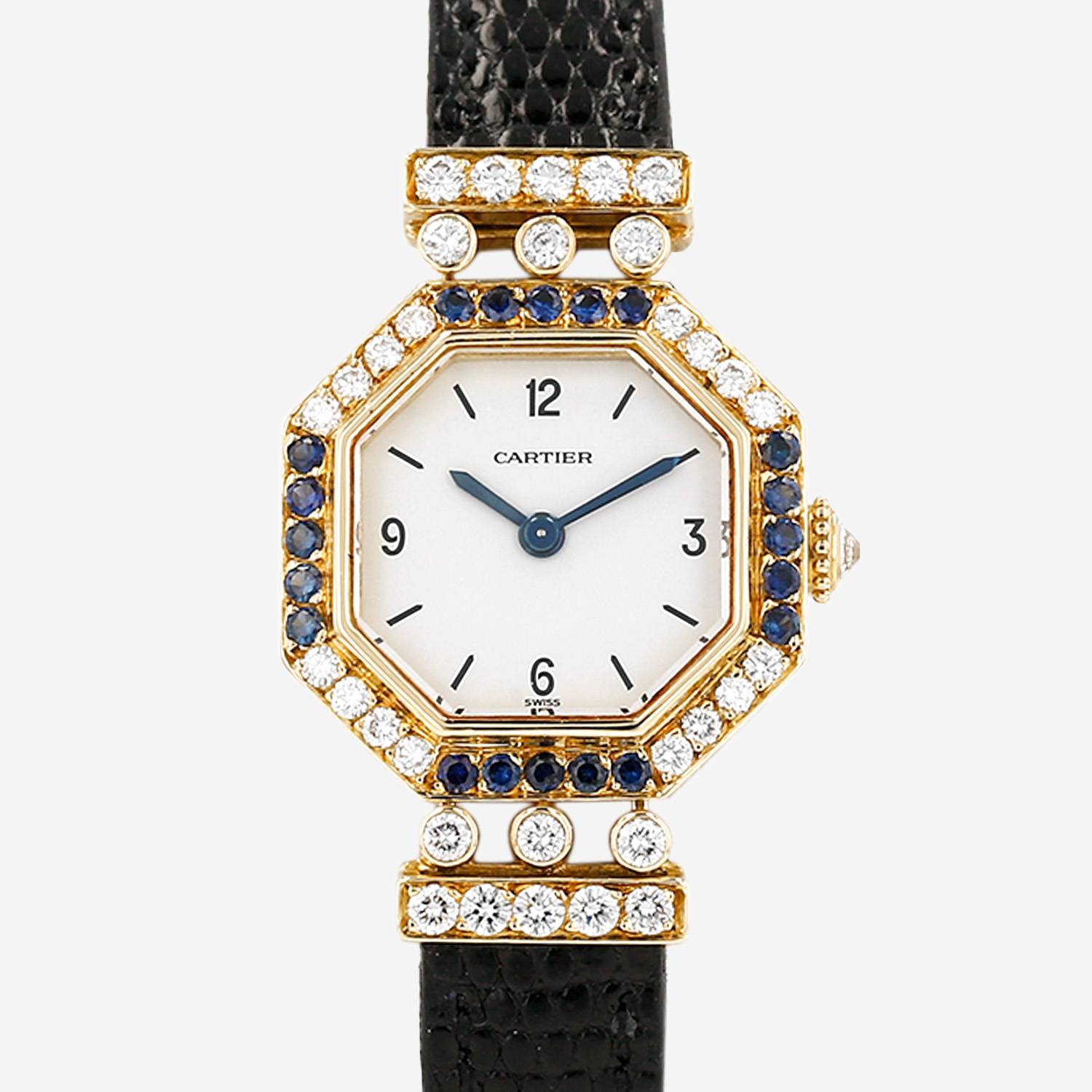 Montre Cartier Andine en or jaune Ref: Cartier - 1800  Vers 1970