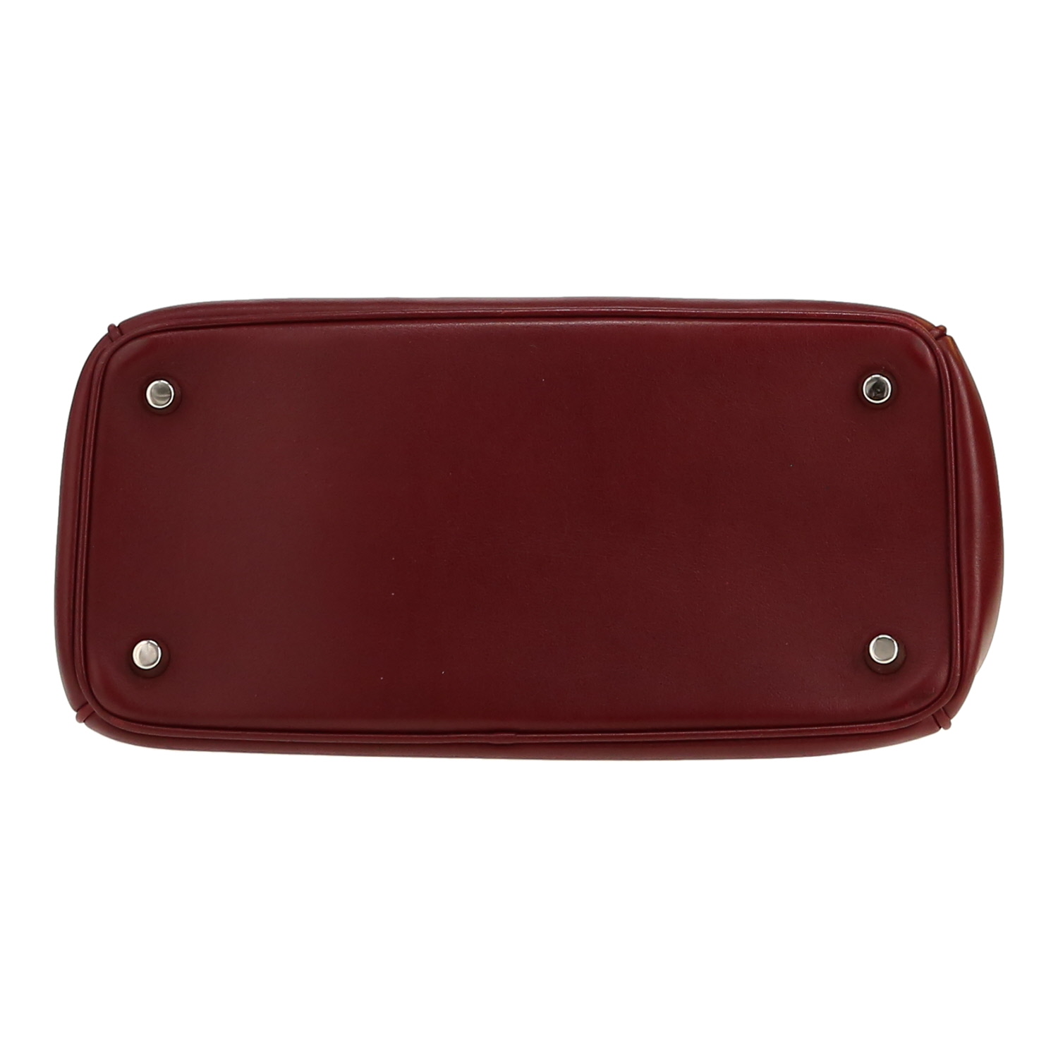 Borsa Dior  Be Dior in pelle bordeaux e rosa - Detail D1