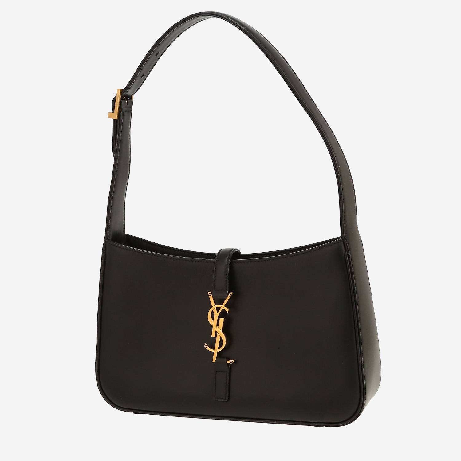 Saint Laurent  5 à 7 handbag  in black leather
