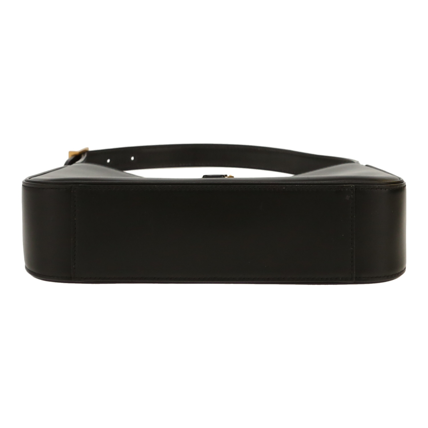 Sac à main Saint Laurent  5 à 7 en cuir noir - Detail D1