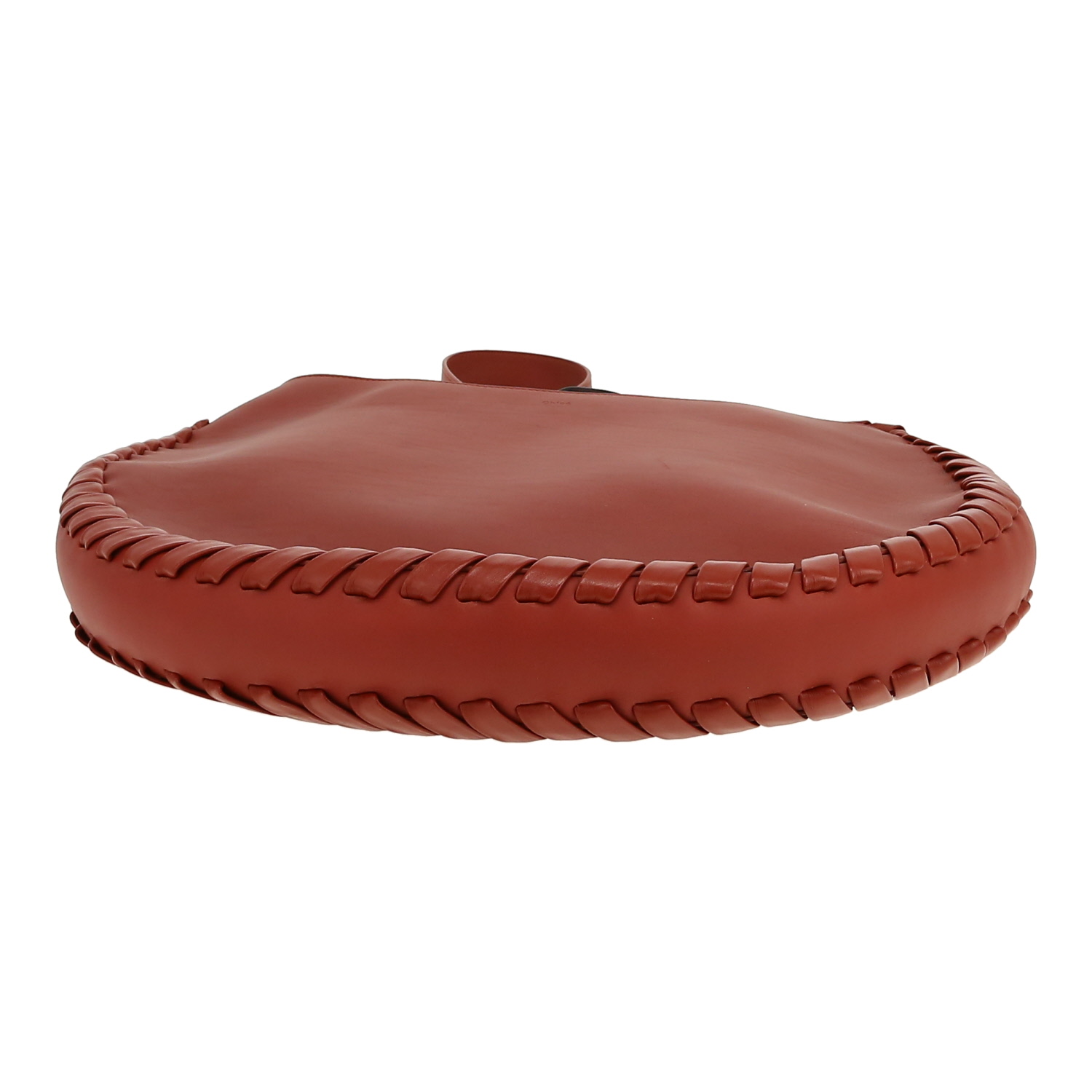 Bolso de mano Chloé   en cuero marrón - Detail D1