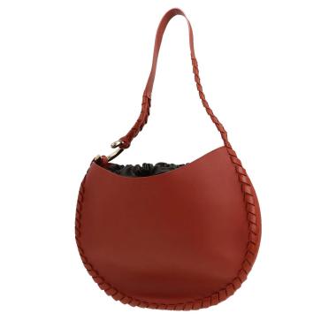 Chloé   handbag  in brown leather