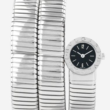 Montre Bulgari Tubogas en acier Ref: Bulgari - BB191TS  Vers 2000