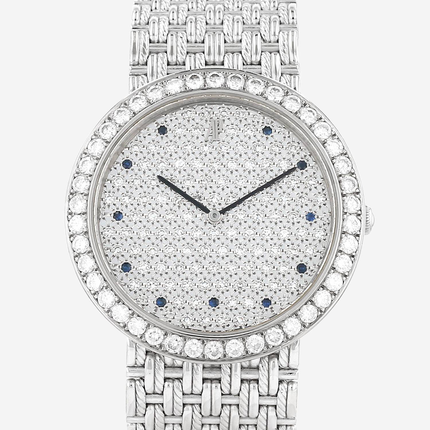 Montre Audemars Piguet Vintage en or blanc Vers 1980