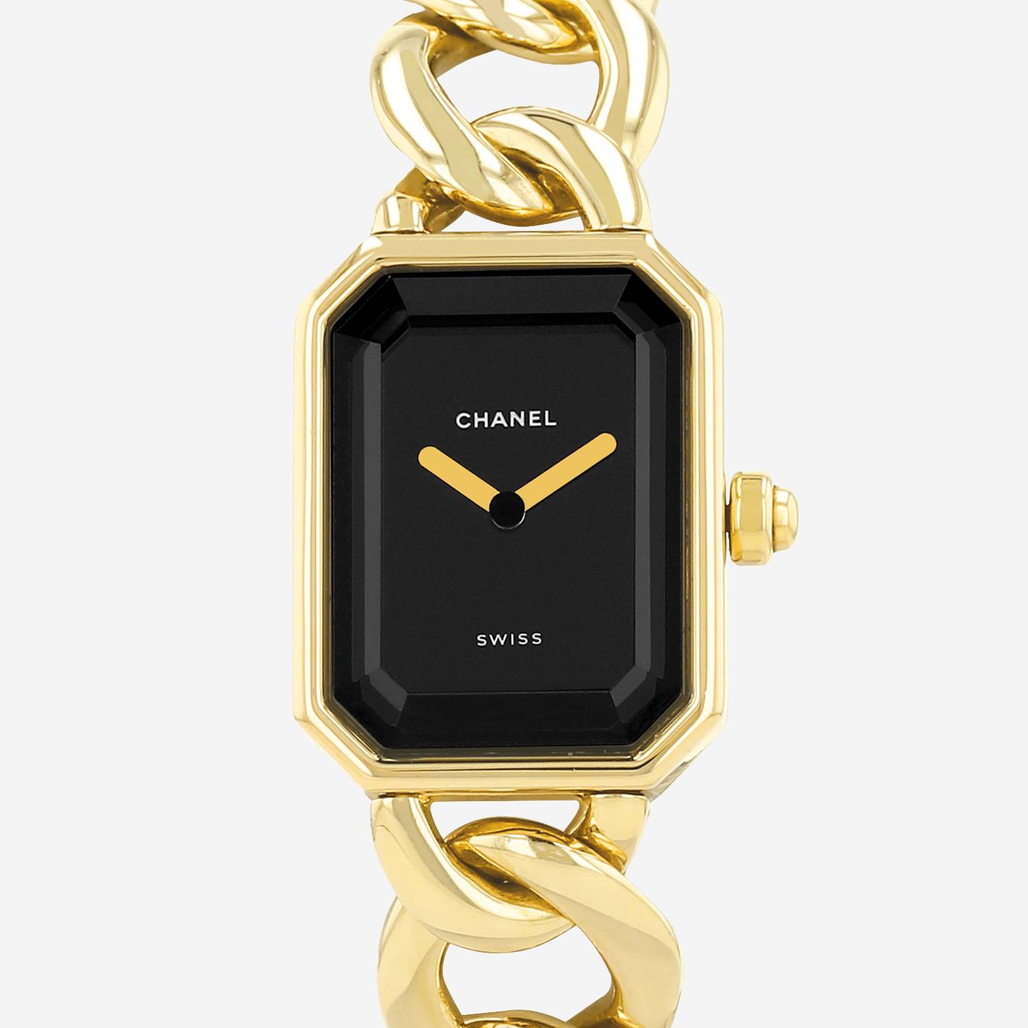 Chanel Première  size M  in yellow gold Circa 1990
