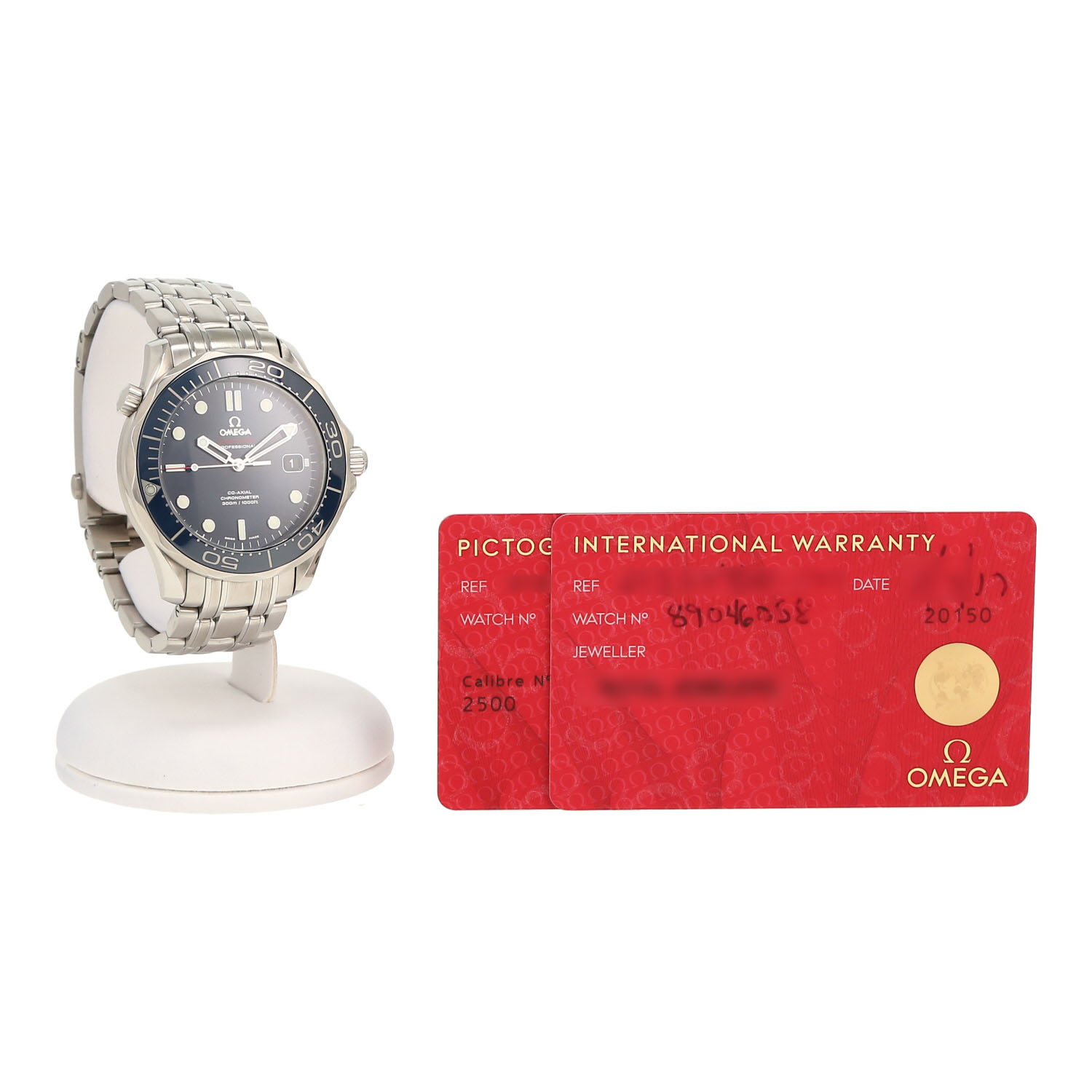 Montre Omega Seamaster Diver 300 M en acier Ref: Omega - 212.30.41.20.03.001  Vers 2017