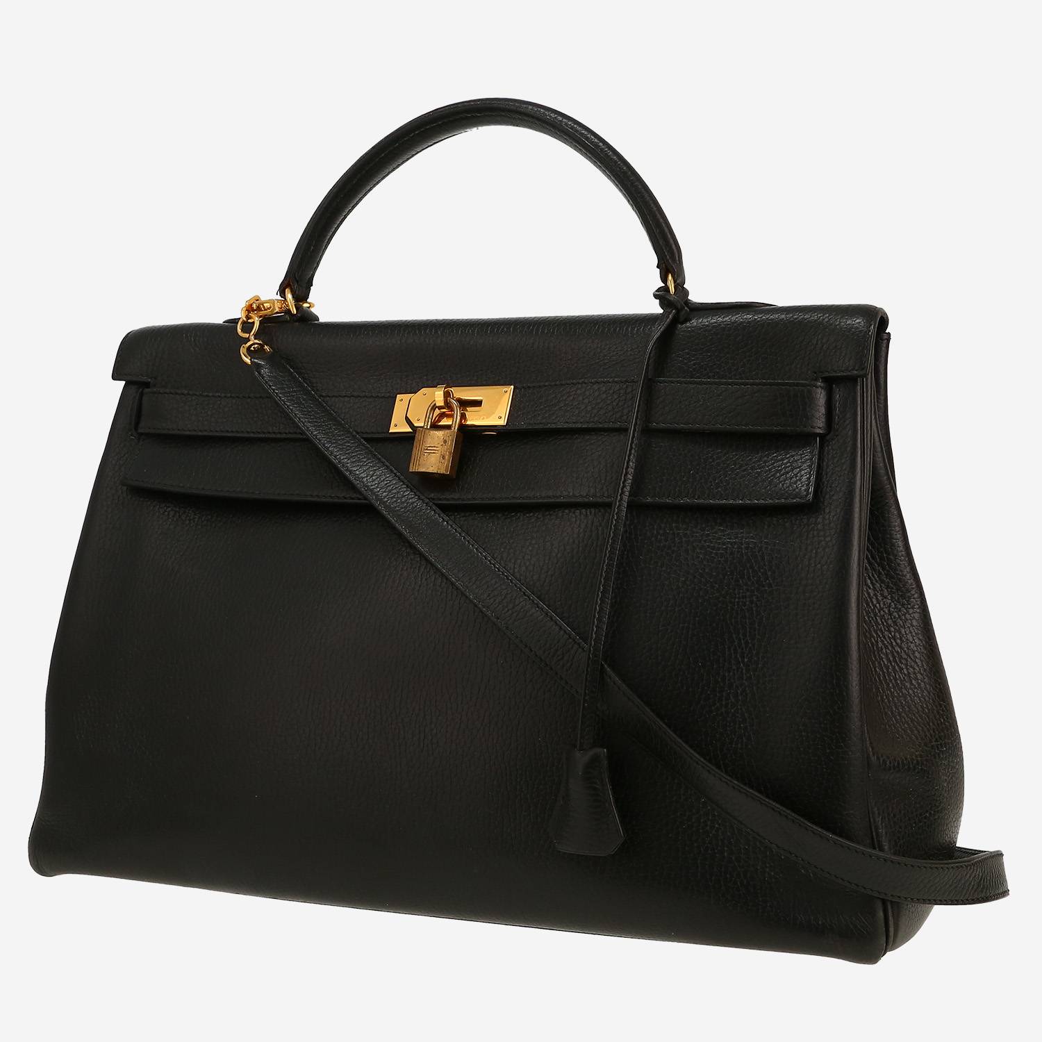 Hermès  Kelly 40 cm handbag  in black