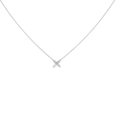 Tiffany 
Co Victoria necklace in platinium and diamonds