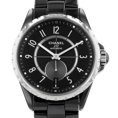 Reloj Chanel J12 de cerámica negra. Ref.: Chanel - H3836. Alrededor de 2010