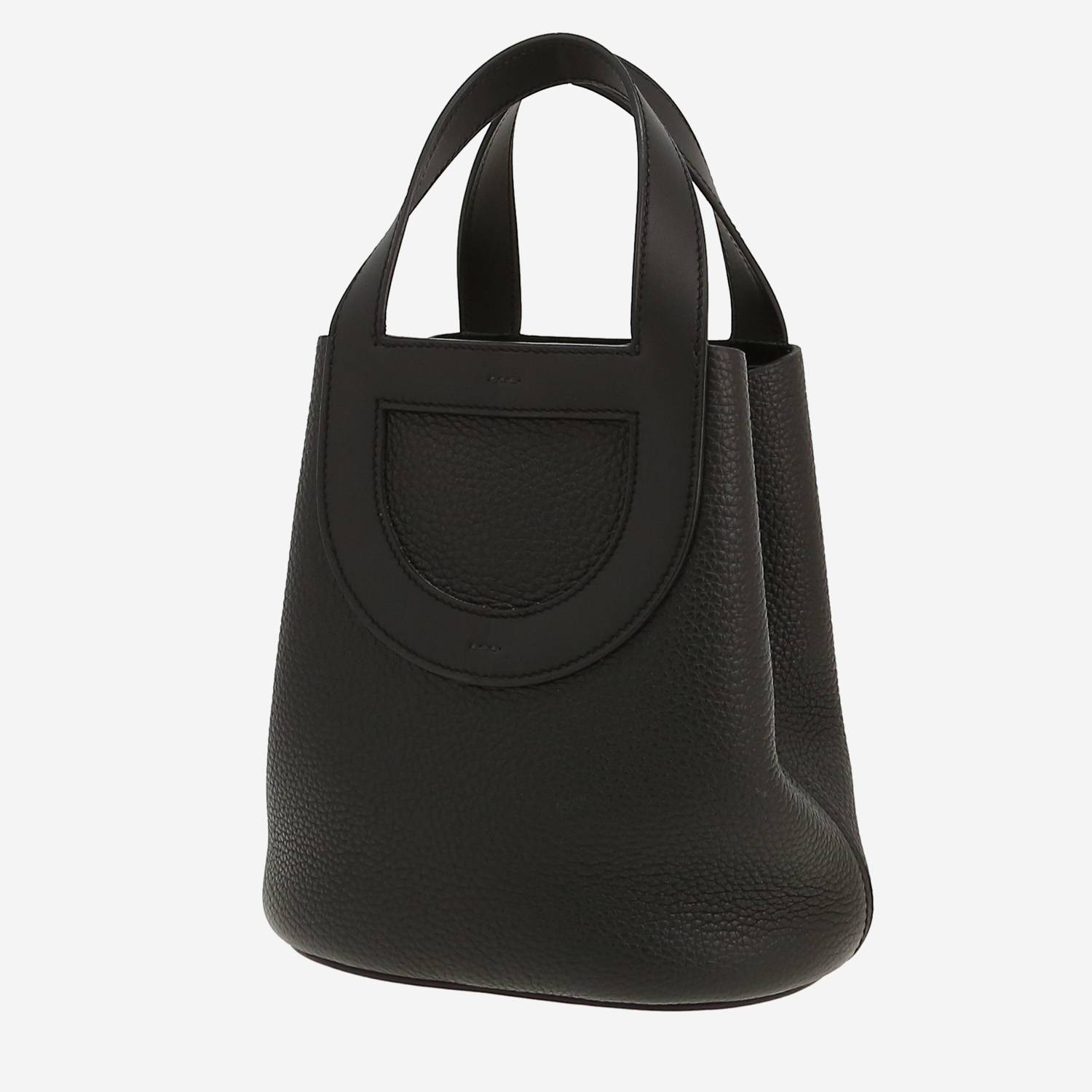 Hermès  In-The-Loop handbag  in black togo leather