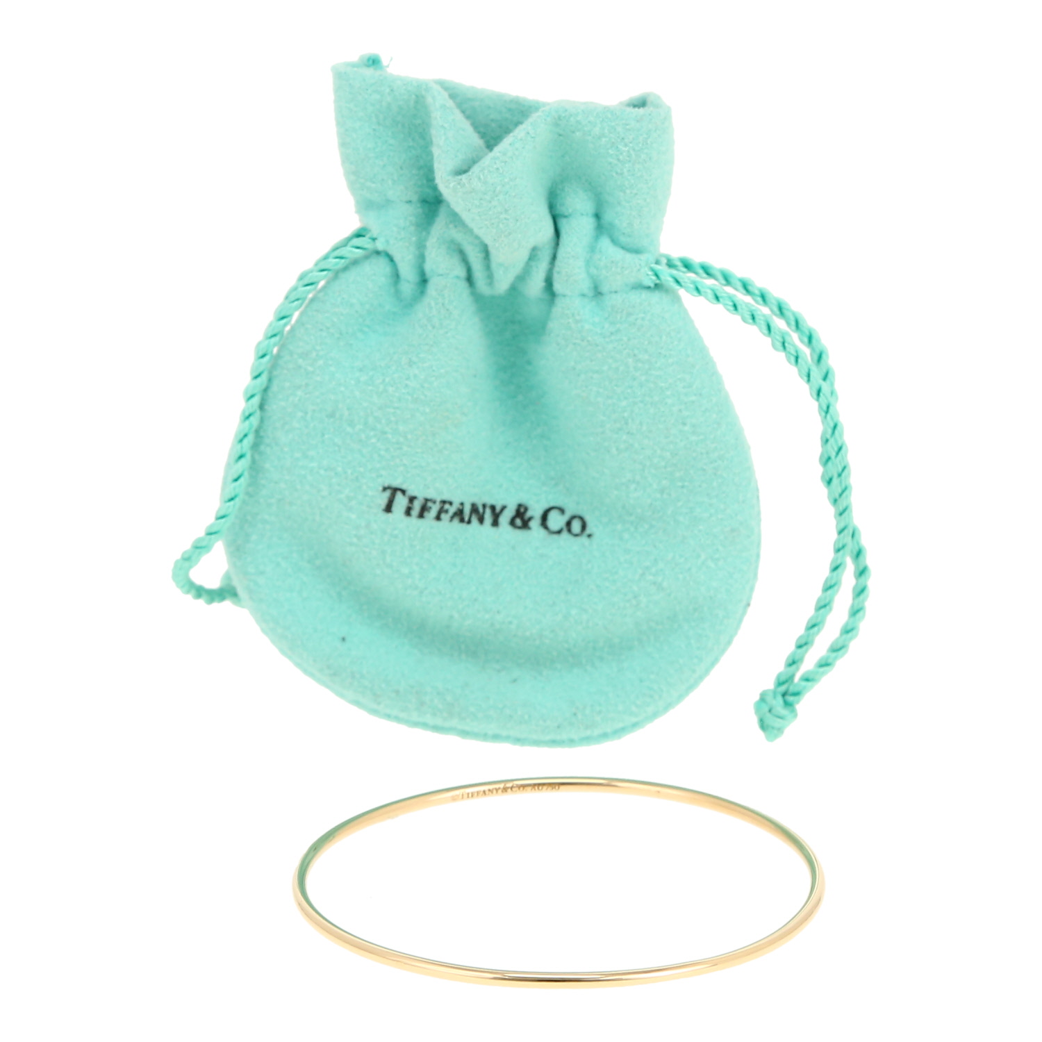 Tiffany & Co  bangle in yellow gold - Detail D2