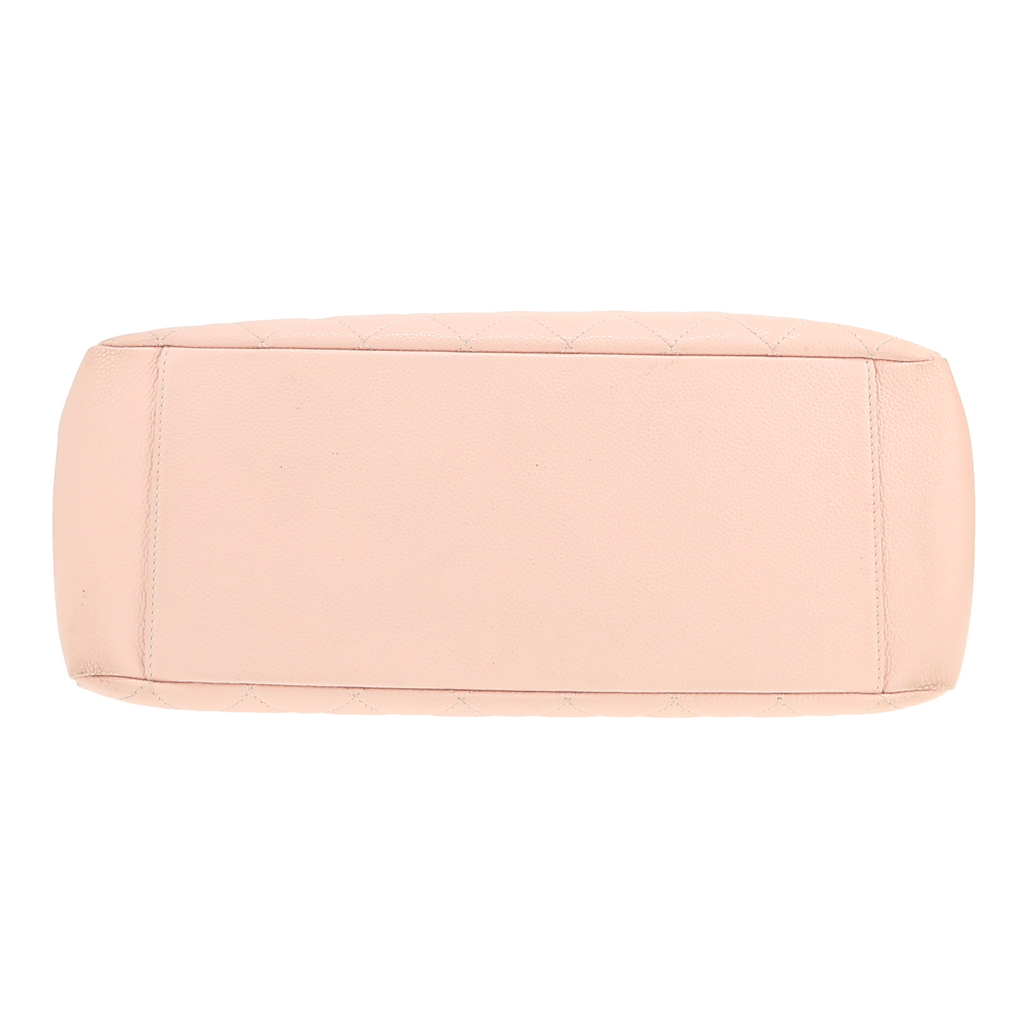 Bolso Cabás Chanel  Shopping GST en cuero granulado acolchado rosa - Detail D1