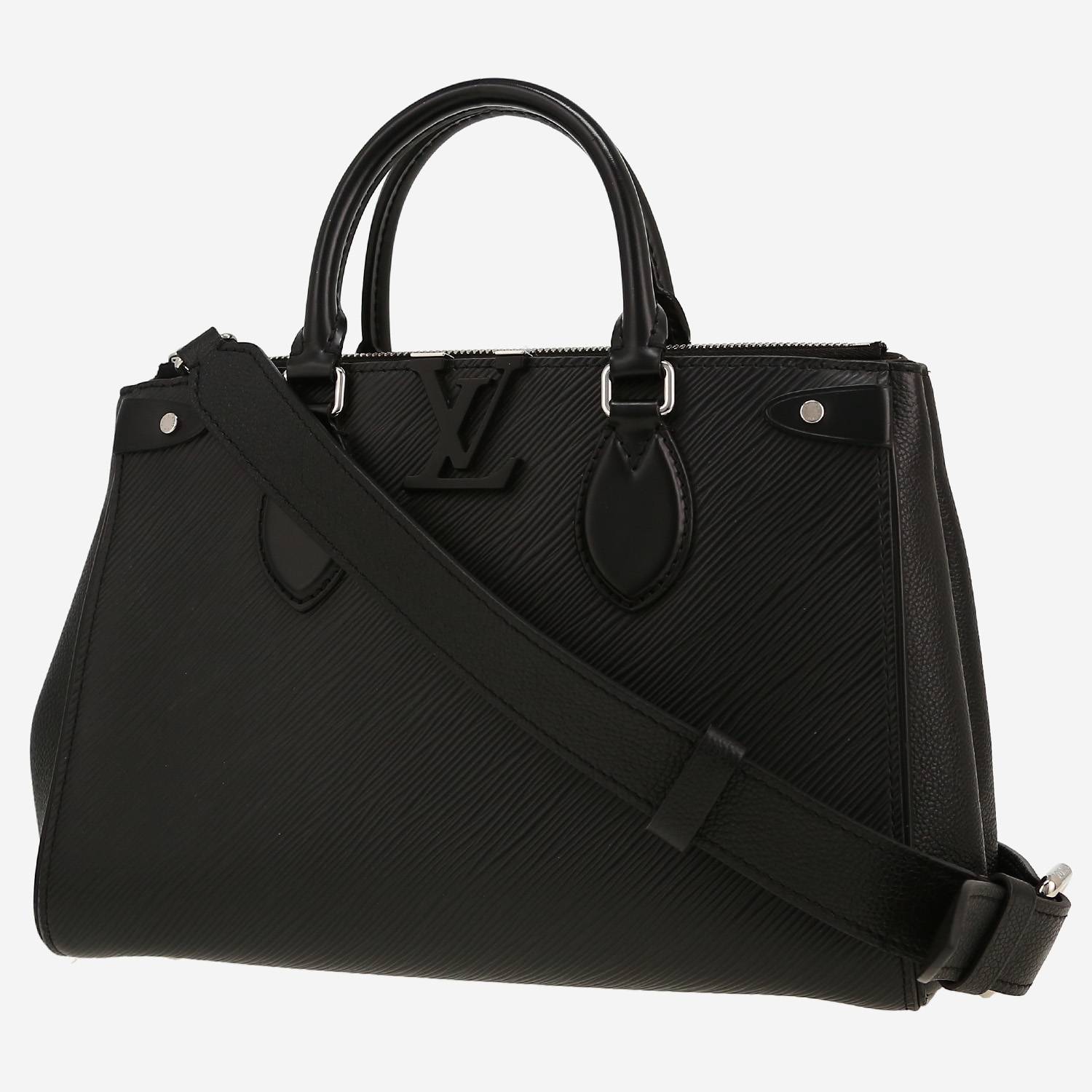 Louis Vuitton  Grenelle shoulder bag  in black epi leather