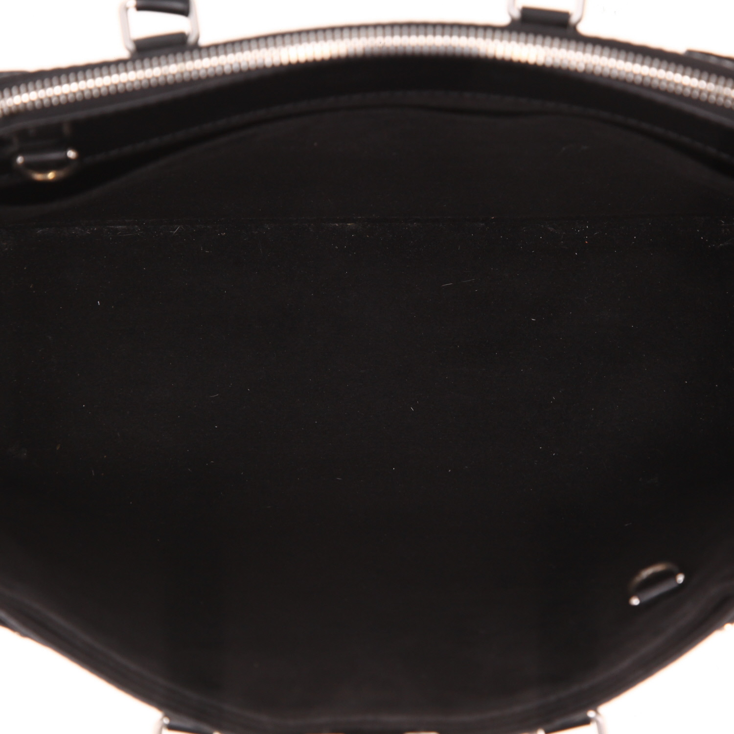 Sac bandoulière Louis Vuitton  Grenelle en cuir épi noir - Detail D3