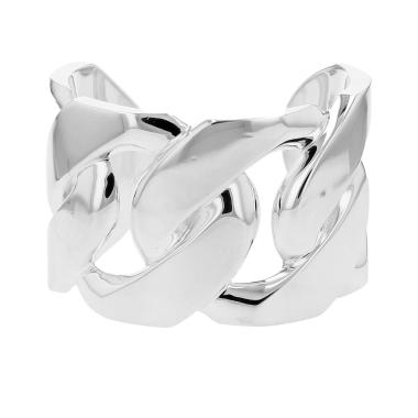 Hermès Capture cuff bracelet in silver