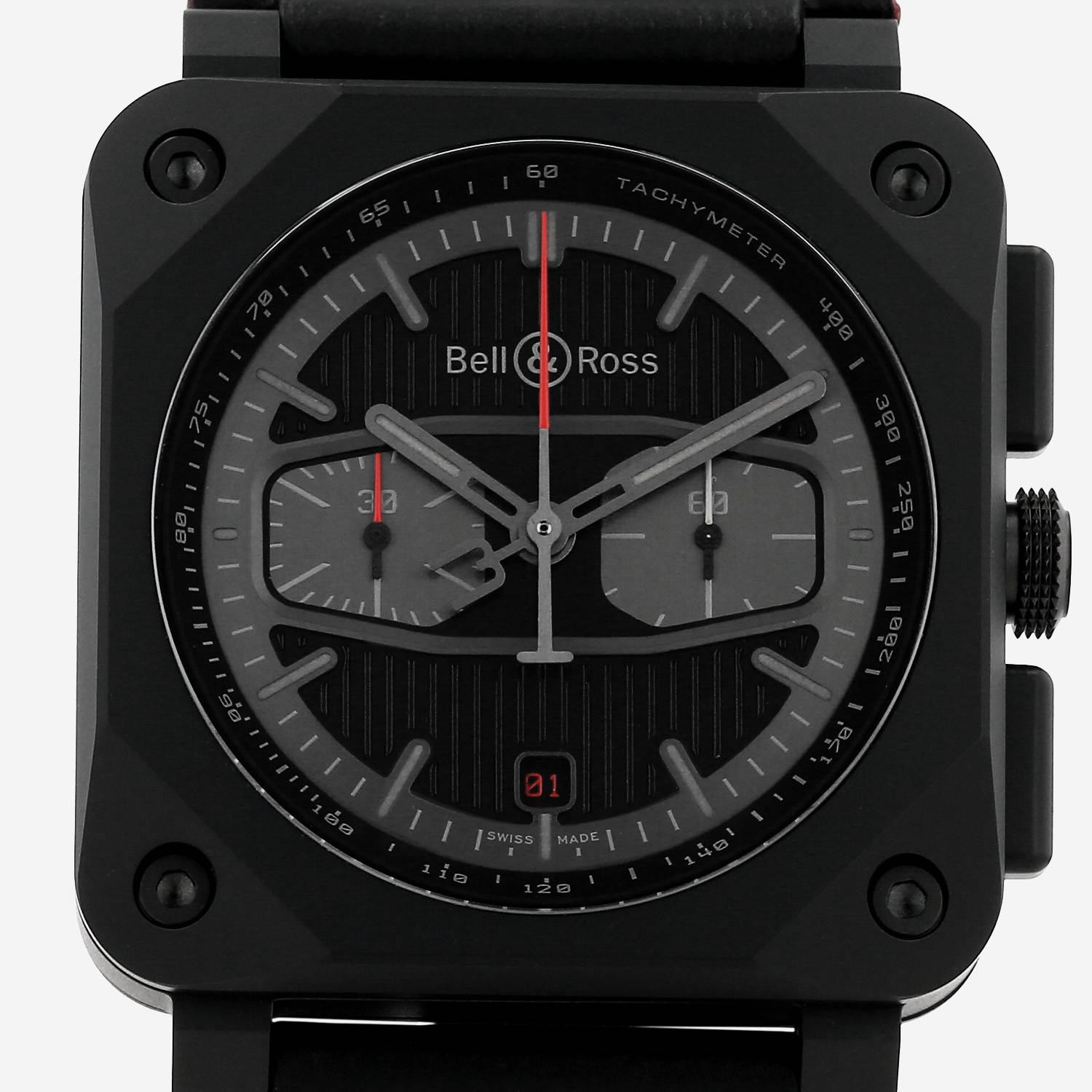 Bell 
Ross BR03  in ceramic black Ref: Bell 
Ross - BR03-94  Circa 2020