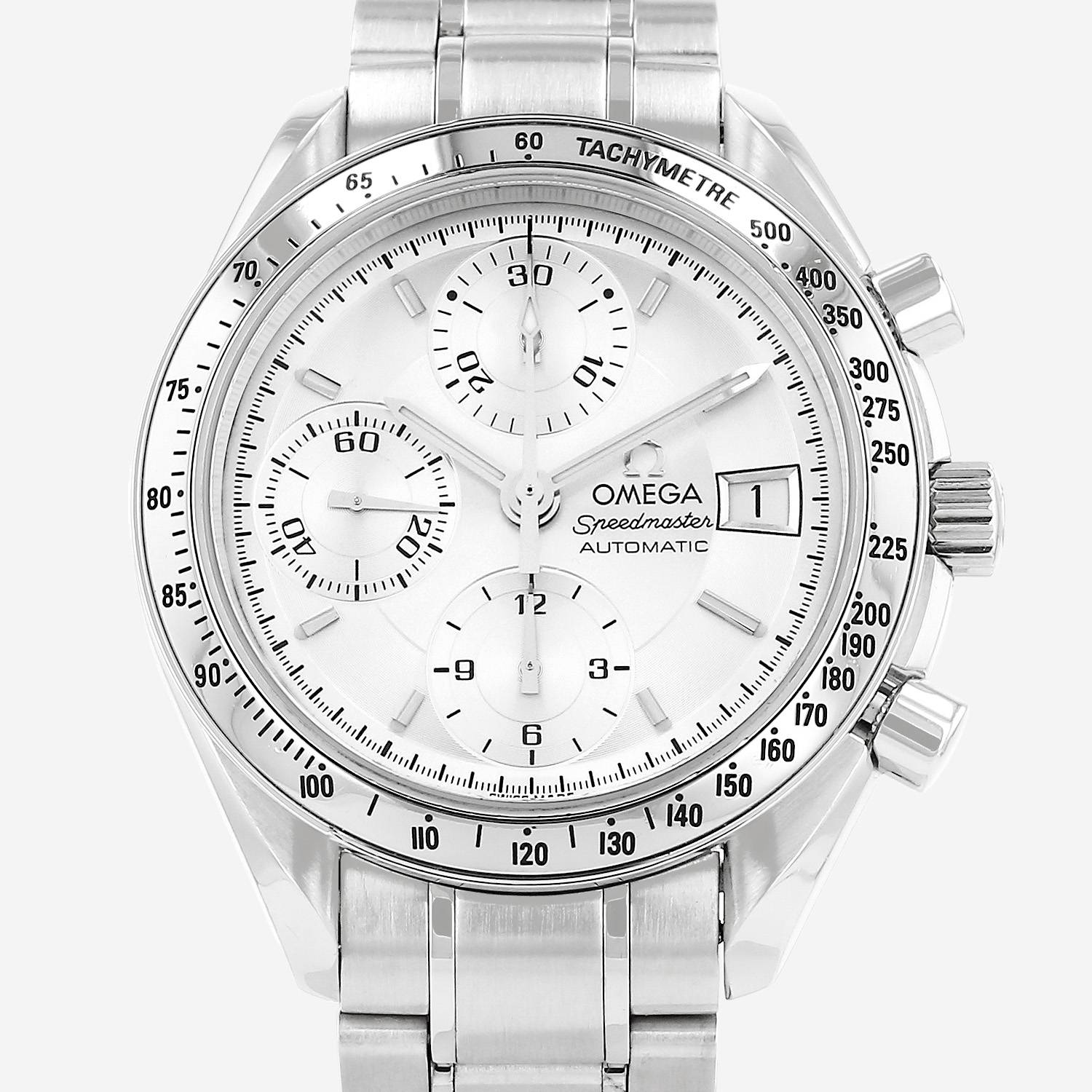 Orologio Omega Speedmaster Automatic in acciaio Ref: Omega - 1750083  Circa 1990