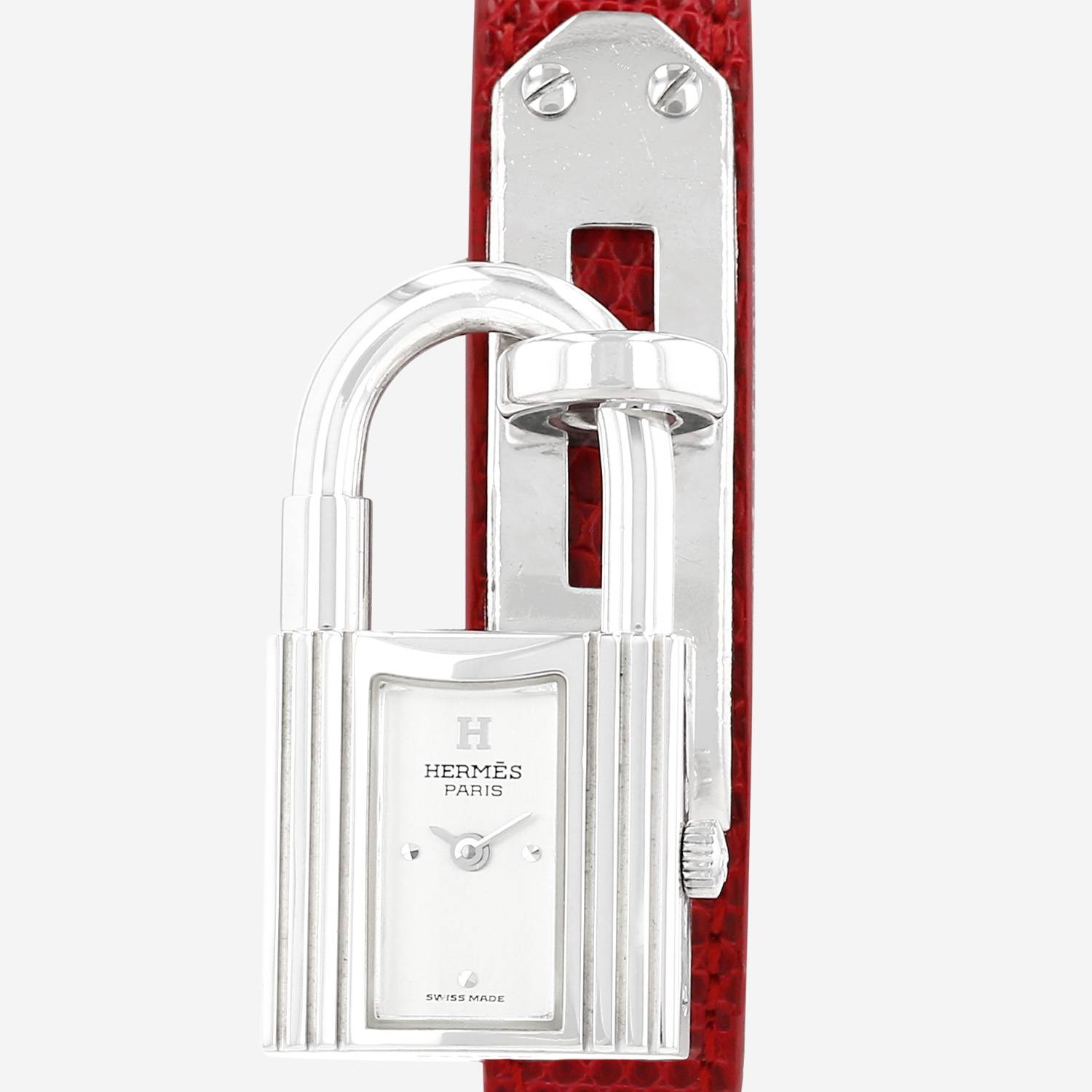 Reloj Hermès Montre Kelly de plata Circa 2000