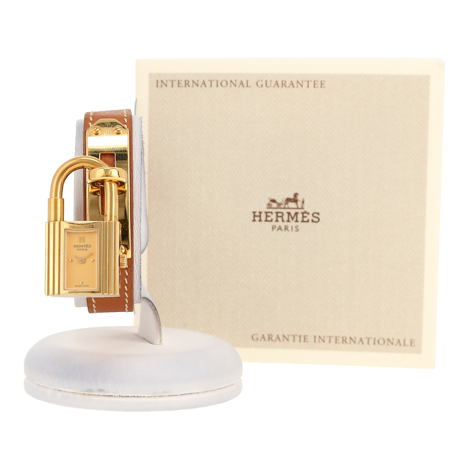 Hermès Montre Kelly  in gold plated Ref: Hermès - KE1.201  Circa 1999