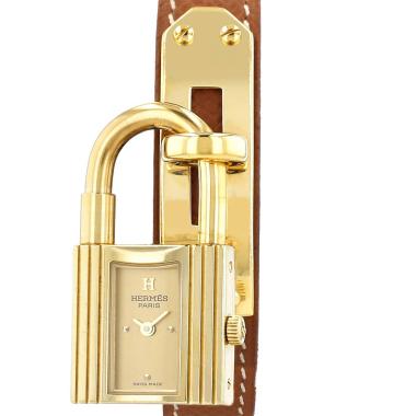 Hermès Montre Kelly  in gold plated Ref: Hermès - KE1.201  Circa 1999