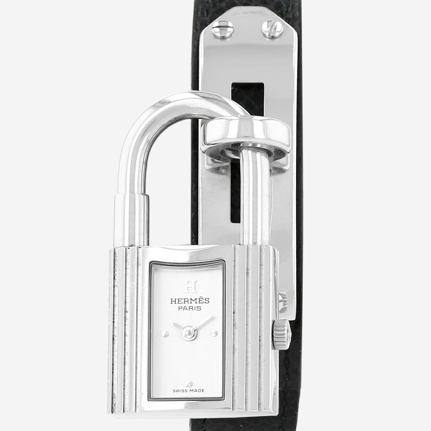 Montre Hermès Montre Kelly en acier Ref: Hermès - KE1.201  Vers 2004