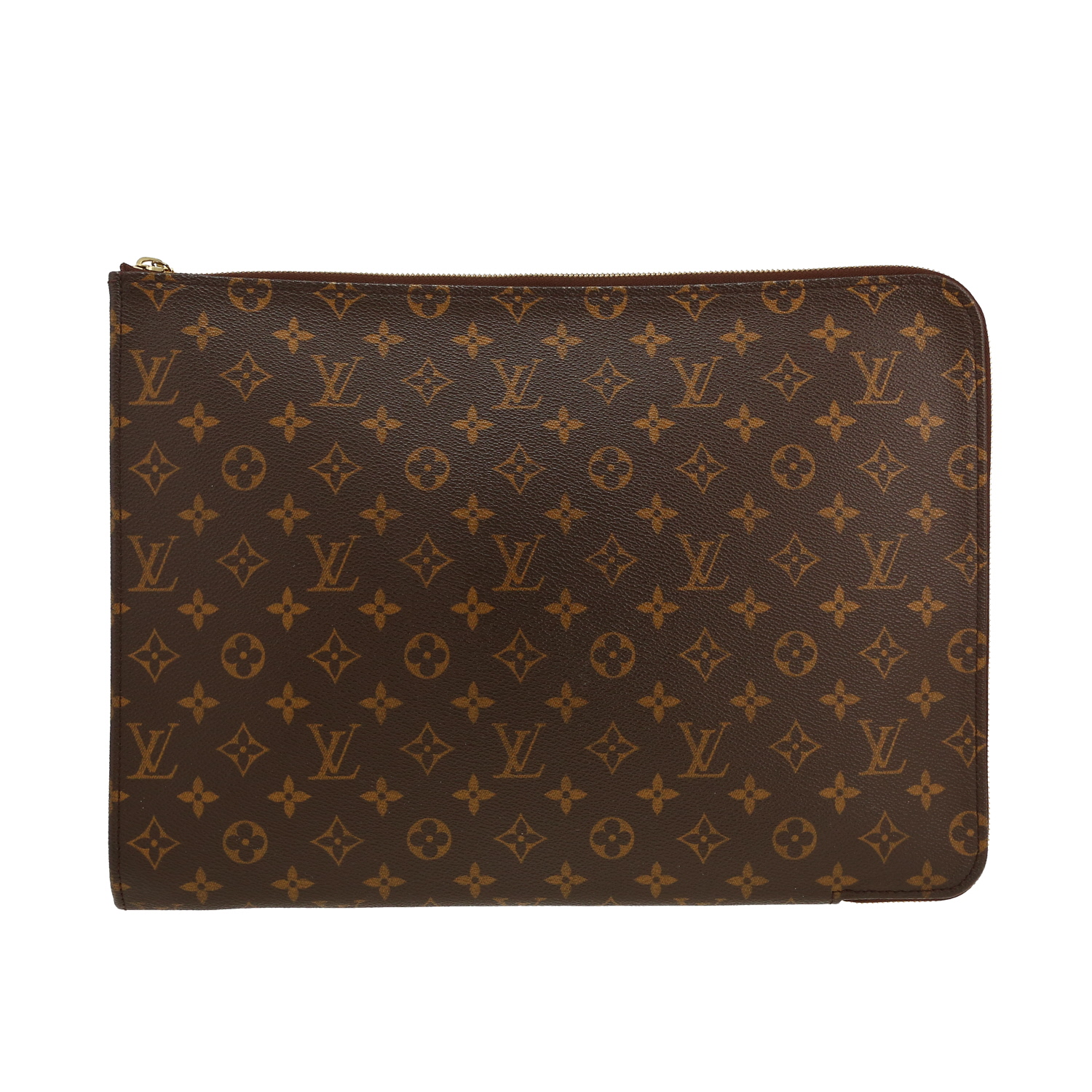 Louis Vuitton   briefcase  in brown monogram canvas - Detail D4