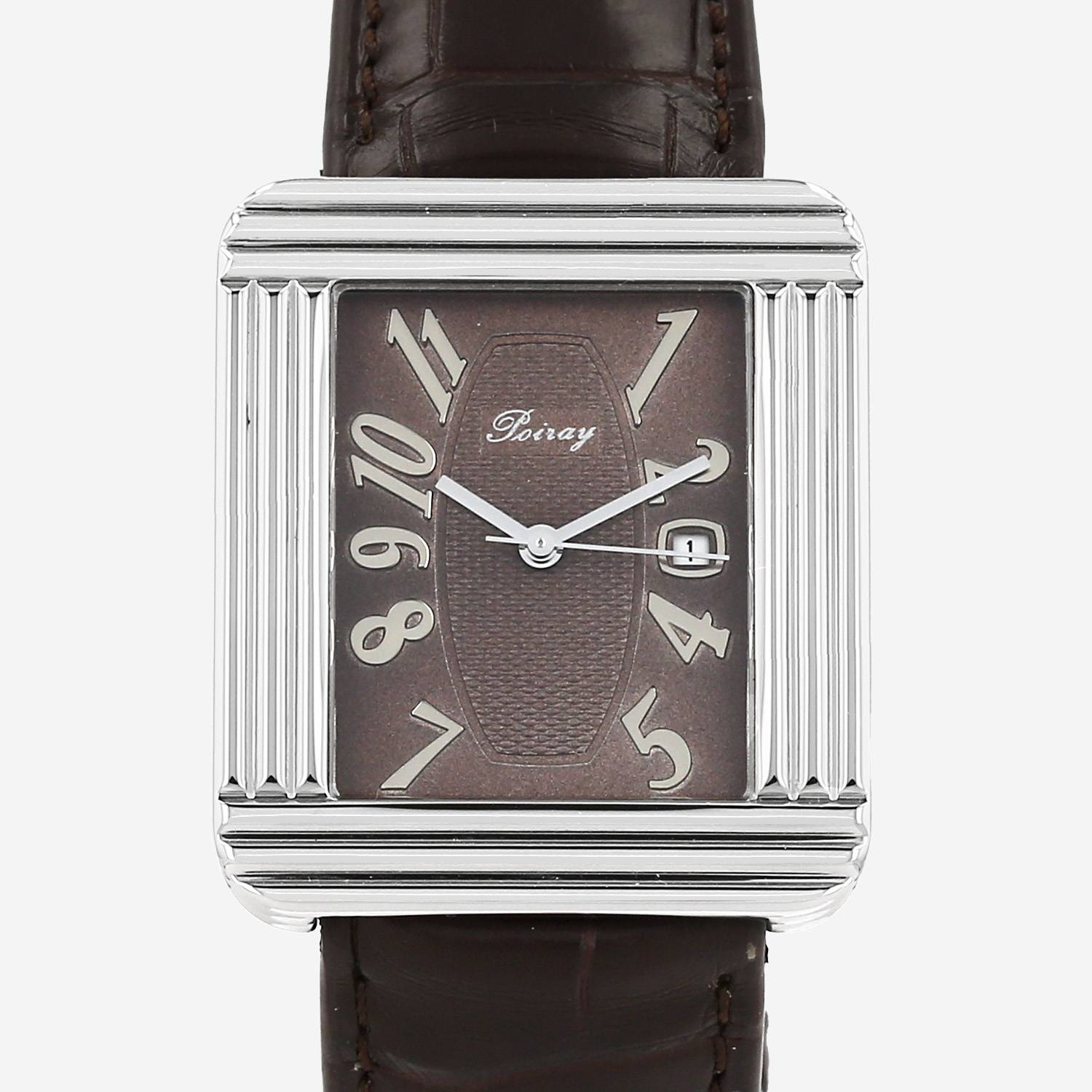 Reloj Poiray Ma Première de acero Circa 2010